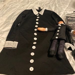 The Addams family Wednesday Addams costume